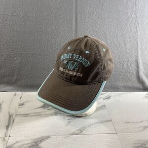 Prairie Mountain Hat Mens Black Mount Vernon Strapback Adjustable‎ Cap